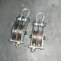 Double Wheel Rope Pulley Lifting Pulley Wheels